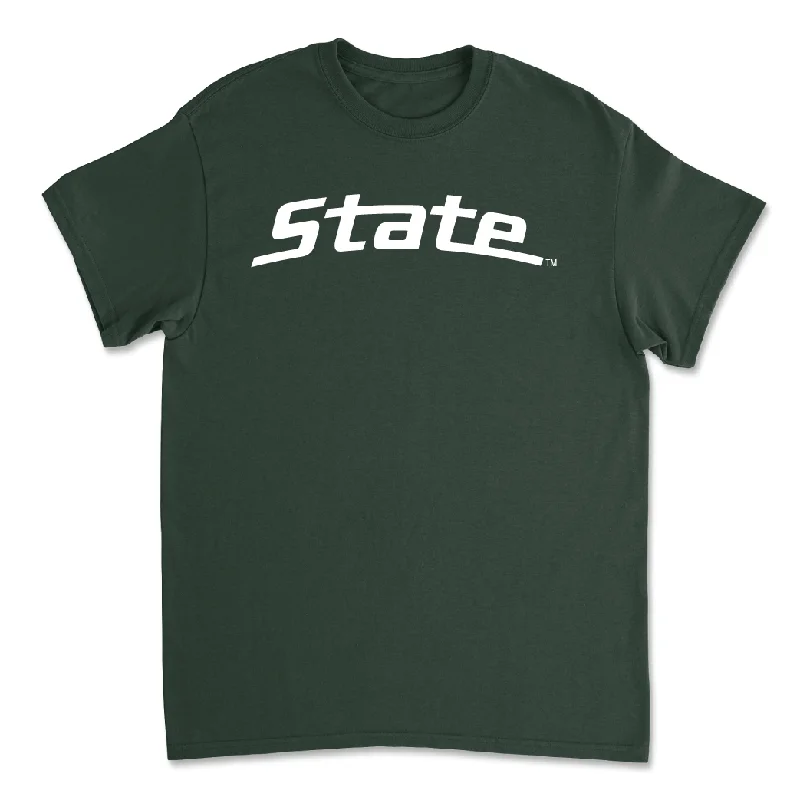 Green Women's Basketball State Tee - Julia Ayrault