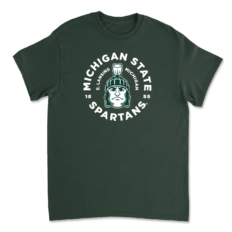 Green Women's Basketball East Lansing Tee - Jocelyn Tate