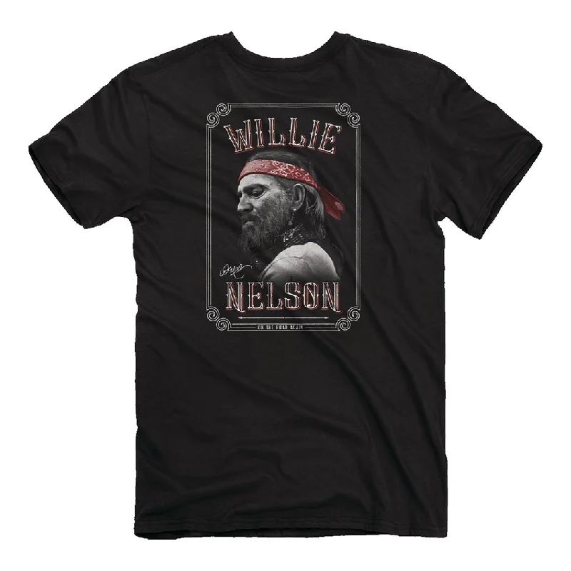 Willie Nelson - On the Road Portrait T-Shirt