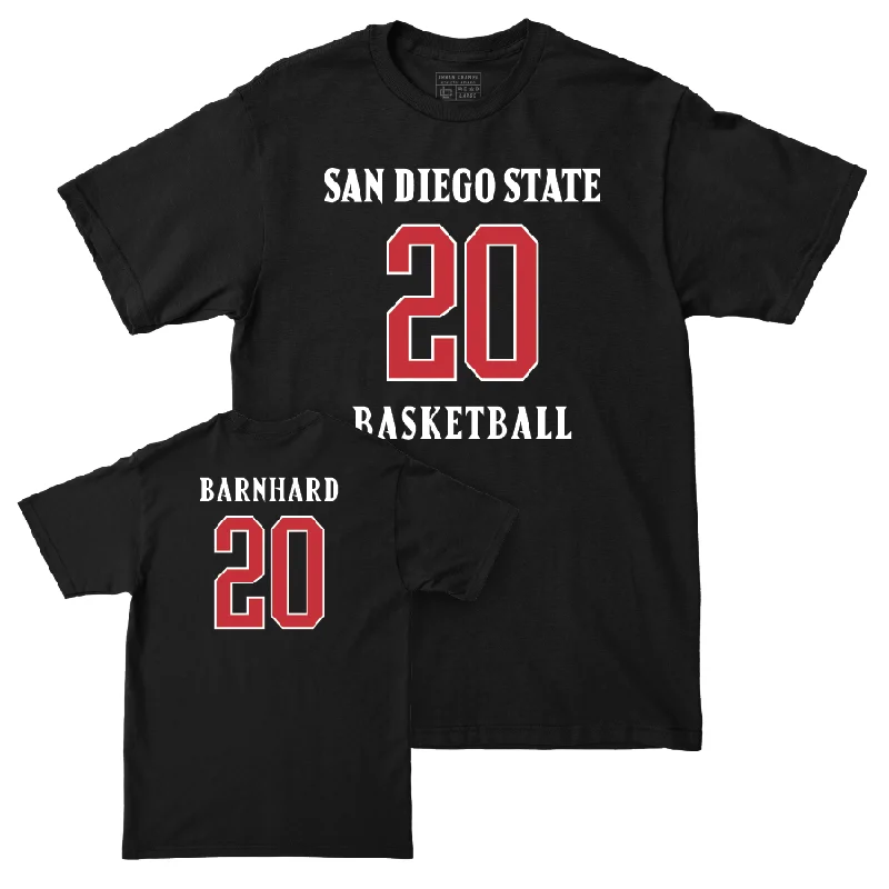 SDSU Women's Basketball Black Sideline Tee  - Bailey Barnhard