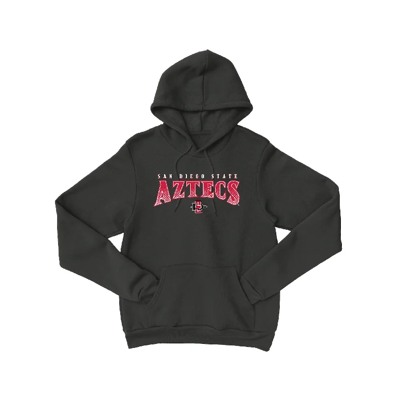 Women's Basketball Black Aztecs Hoodie - Natalija Grizelj