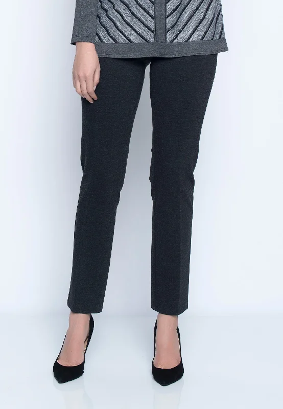 Pull-On Straight Leg Pant PETITE