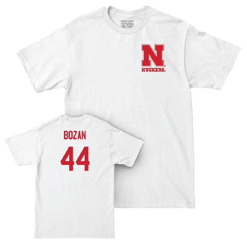 Women's Basketball White Comfort Colors Tee  - Petra Bozan