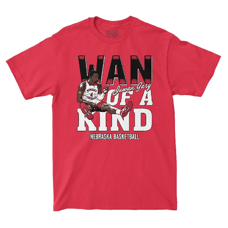 EXCLUSIVE RELEASE: Juwan Gary - Wan of a Kind Tee Red