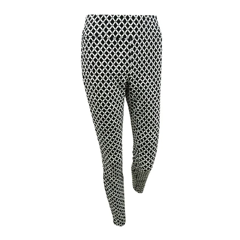 INC Women's Diamond Jacquard Skinny Pants (2, Jacquard Diamond)