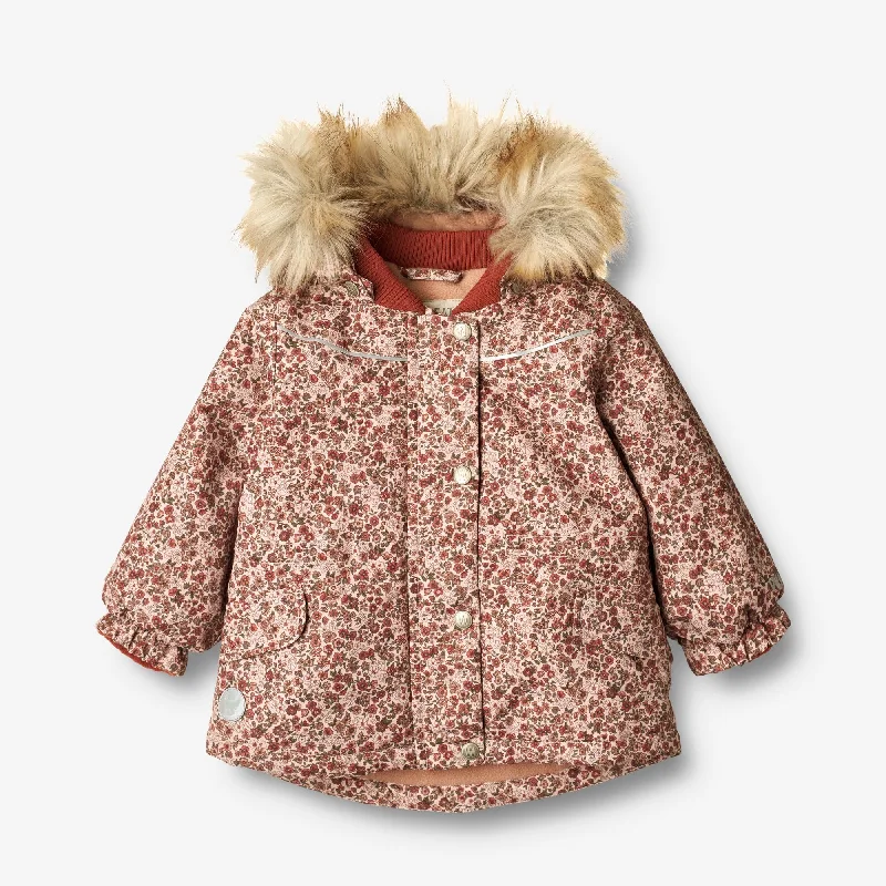 Jacket Mathilde Tech | Baby - rose dust flowers