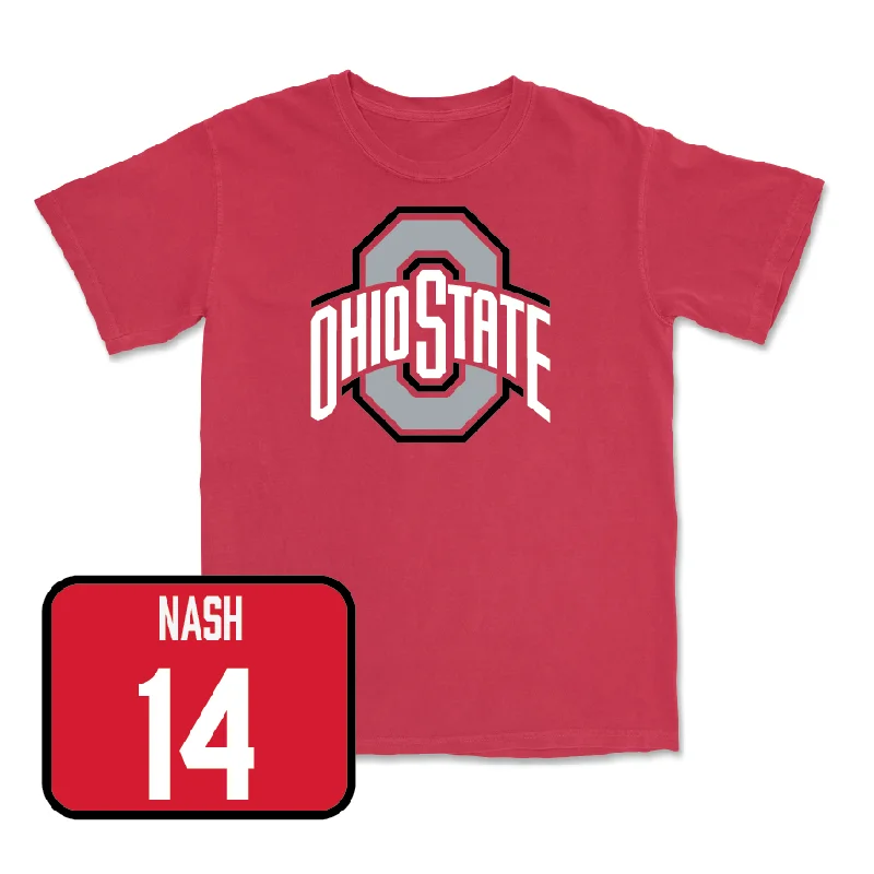 Red Men's Basketball Team Tee  - Braylen Nash