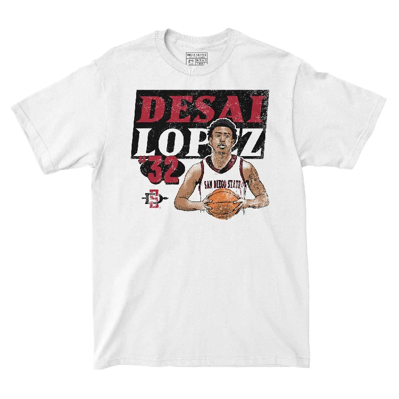 EXCLUSIVE RELEASE: Desai Lopez Tee in White