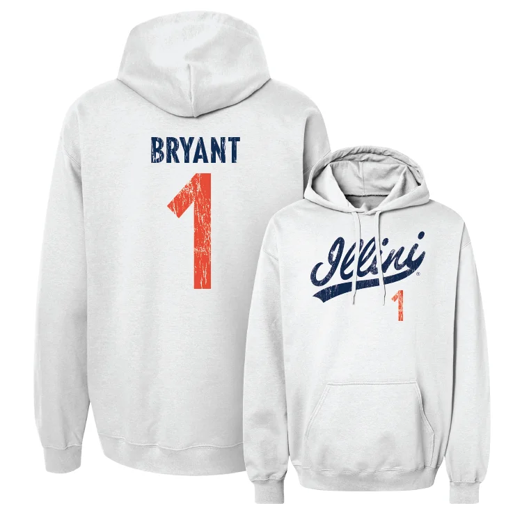 White Script Hoodie - Genesis Bryant #1