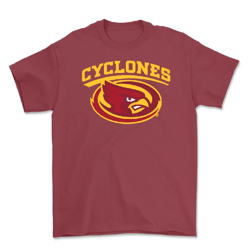 Iowa State Women's Basketball Crimson Cyclones Tee - Emily Ryan