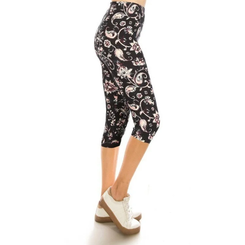 Print Capri Leggings