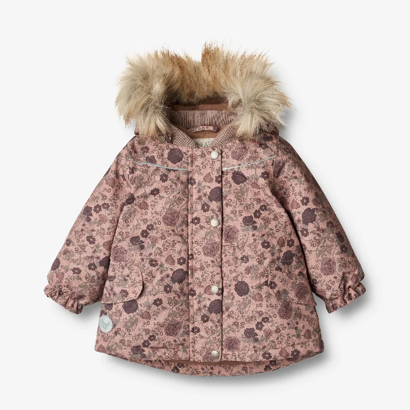 Jacket Mathilde Tech | Baby - rose dawn flowers