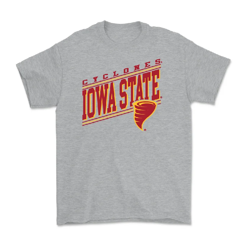 Iowa State Women's Basketball Sport Grey Vintage Tee - Emily Ryan