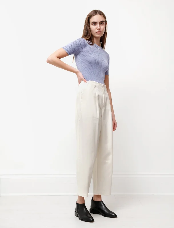 Pleat Pant Natural