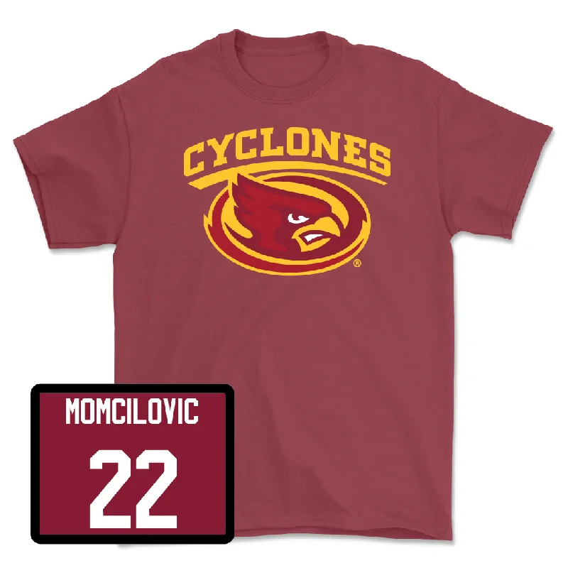 Crimson Men's Basketball Cyclones Tee - Milan Momcilovic