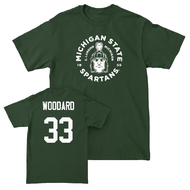 Green Women's Basketball East Lansing Tee  - Juliann Woodard