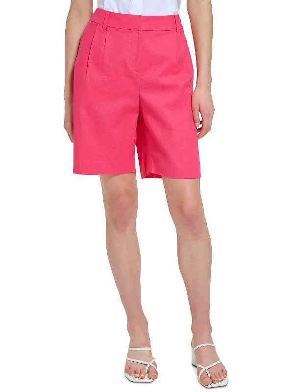 Womens High Rise Mini Casual Shorts