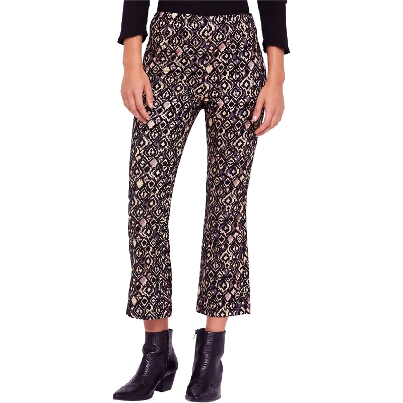 Free People Womens Kick-Flare Casual Cropped Pants