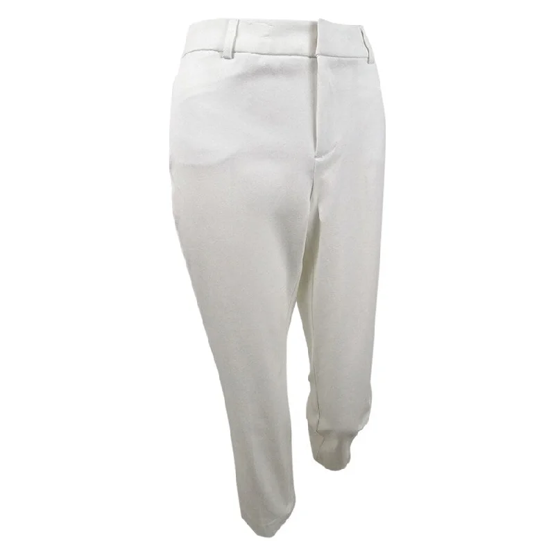 Charter Club Women's Newport Slim Leg Cropped Pants