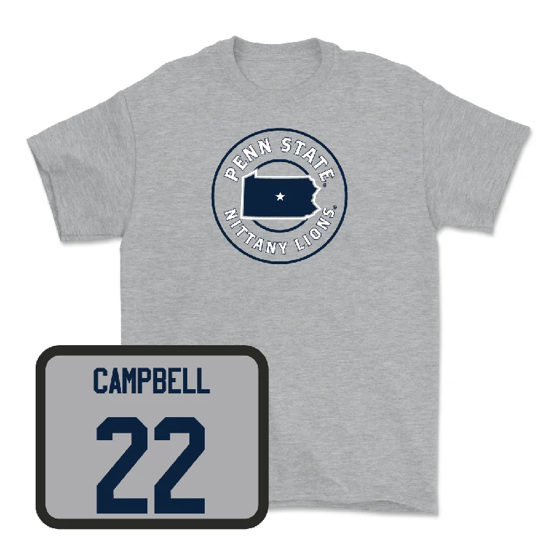 Sport Grey Women's Basketball State Tee  - Alli Campbell