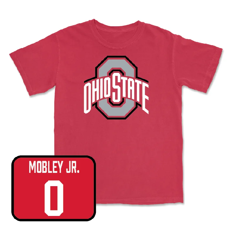 Red Men's Basketball Team Tee  - John Mobley Jr.