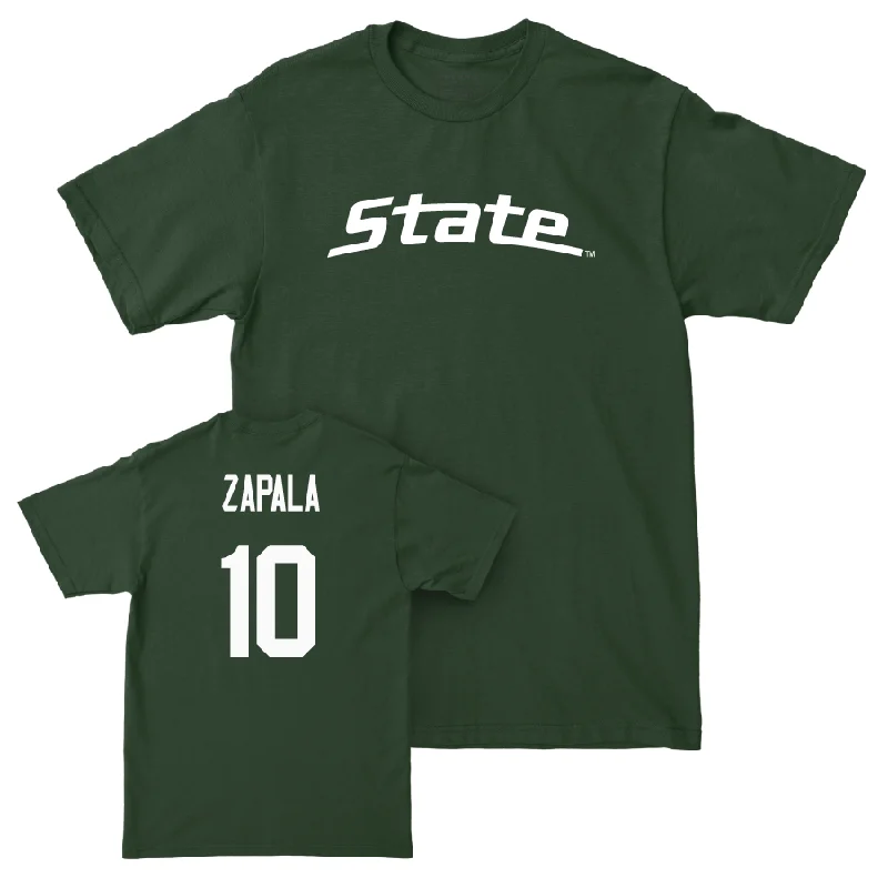 Green Men's Basketball State Tee   - Szymon Zapala