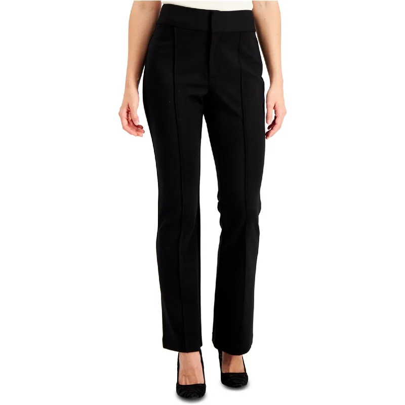 I-N-C Womens Solid Casual Trouser Pants