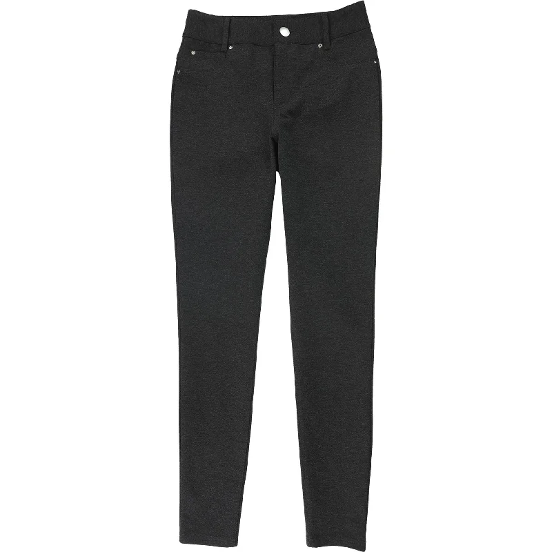 I-N-C Womens Heathered Casual Trouser Pants