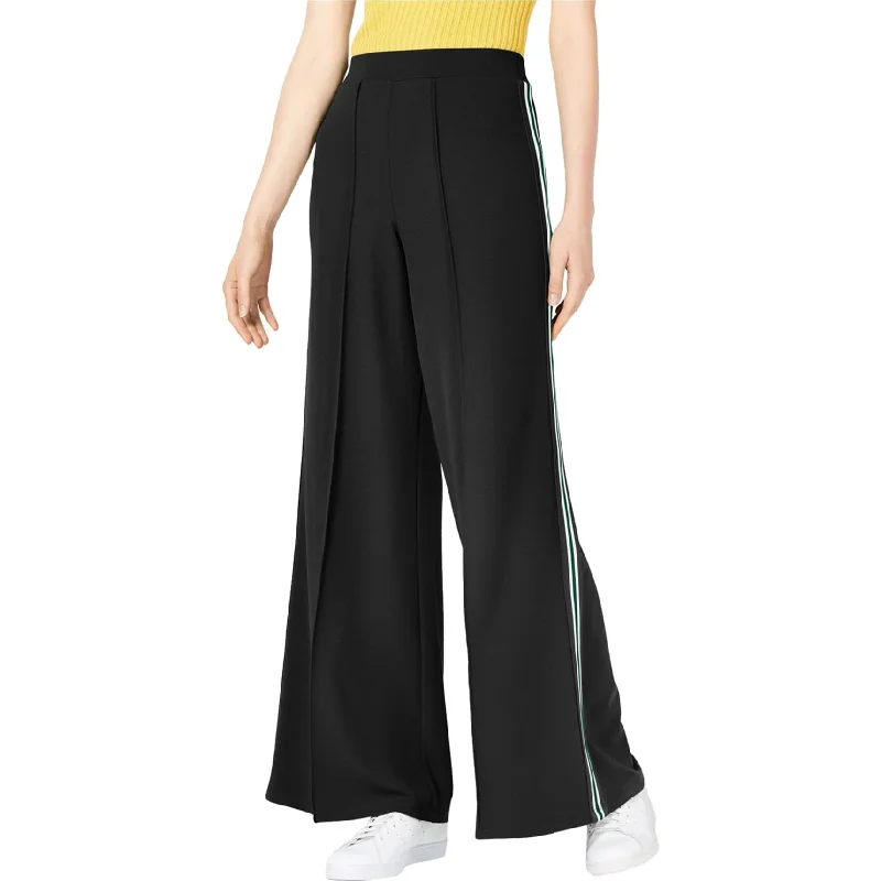 Project 28 Womens Pleated Front Casual Wide Leg Pants