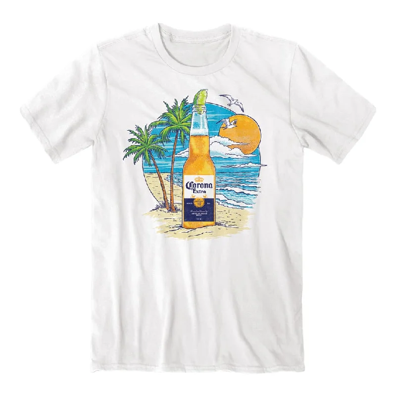 Corona - Retro Beach T-Shirt