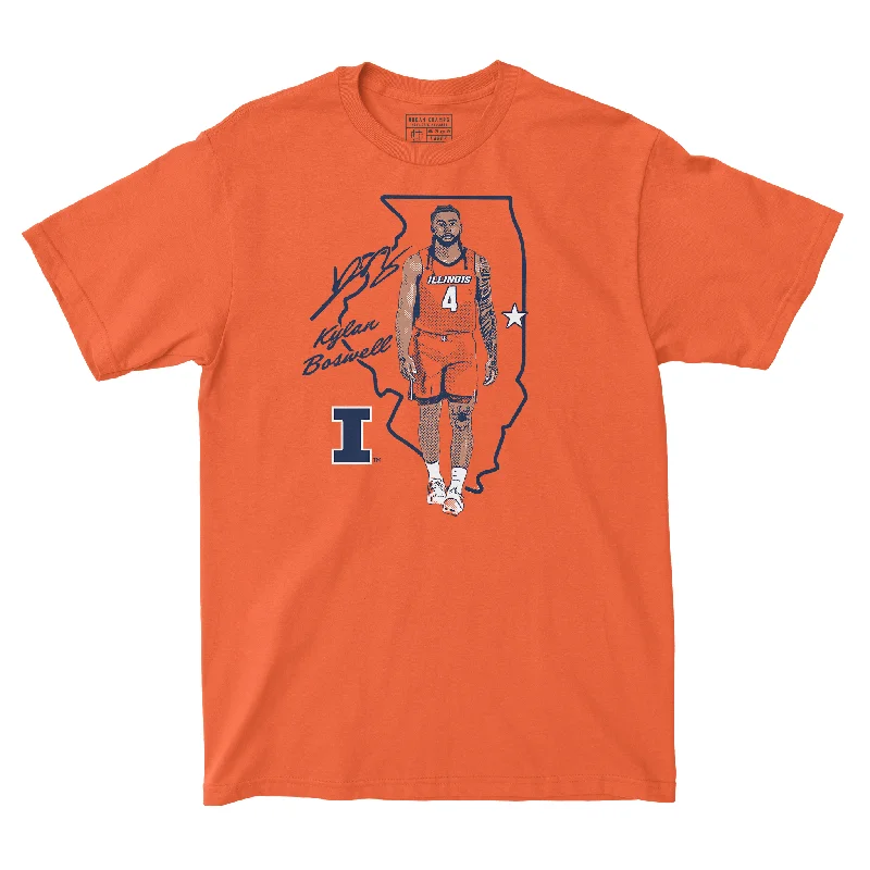 EXCLUSIVE RELEASE: Kylan Boswell Collection Orange Tee