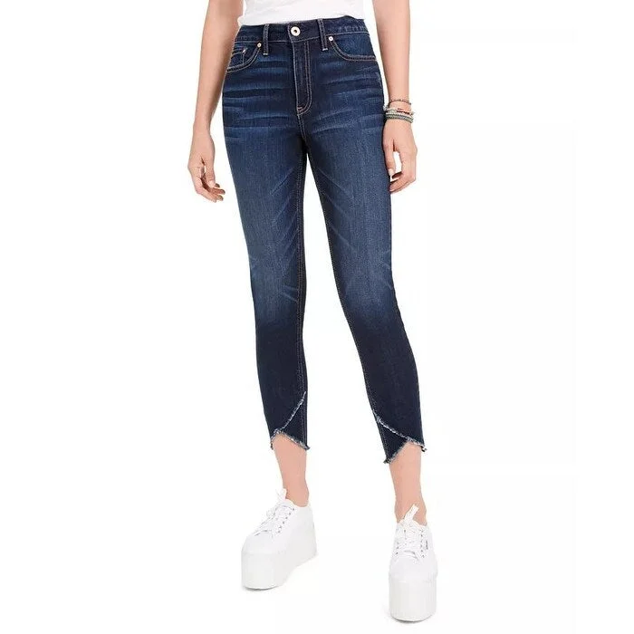 American Rag Juniors'' High Rise Raw Edge Skinny Jeans