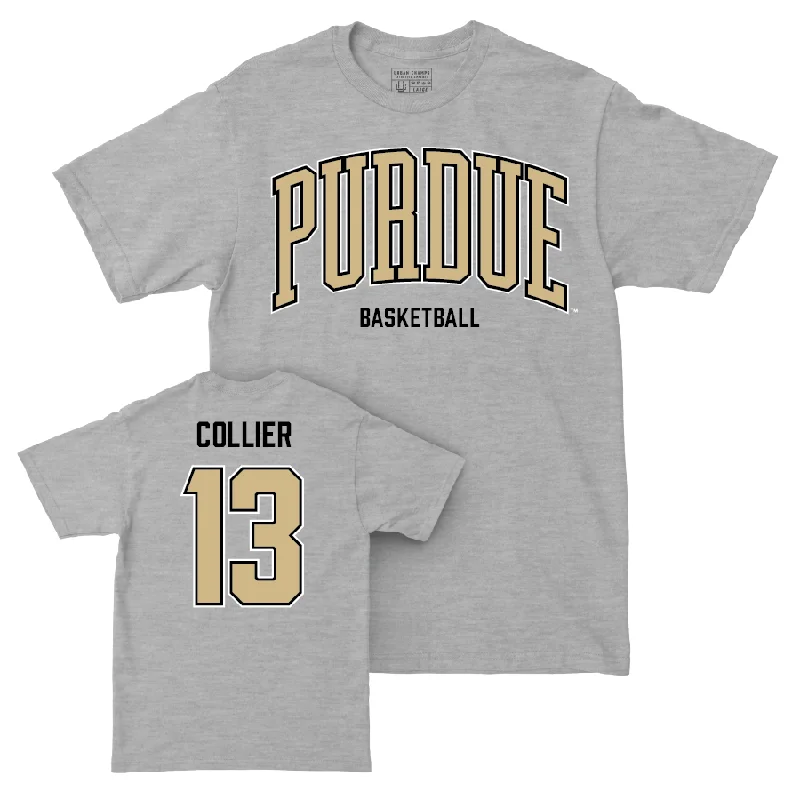 Women's Basketball Sport Grey Arch Tee    - Ella Collier