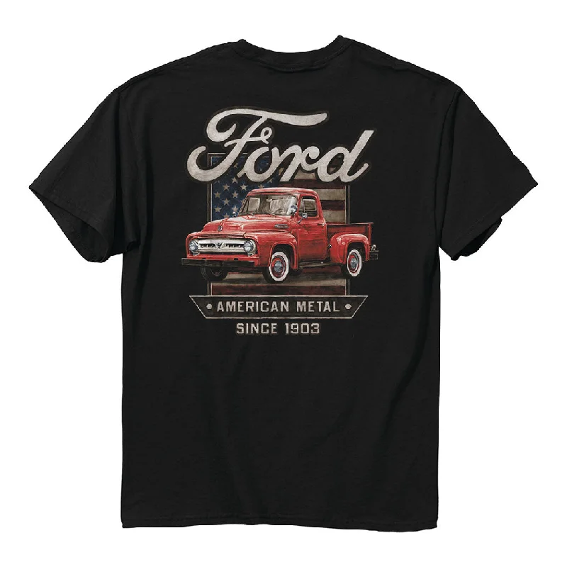 Ford - F100 American Metal T-Shirt