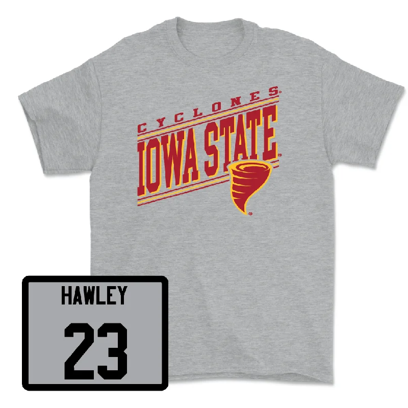 Sport Grey Men's Basketball Vintage Tee - Conrad Hawley