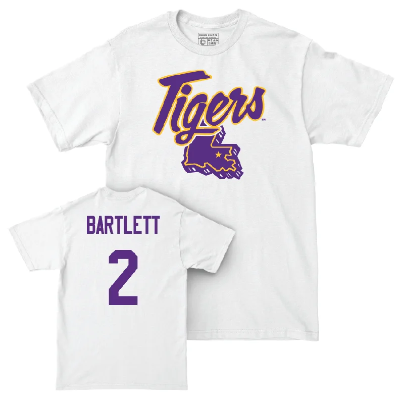 Women's Basketball White Tiger State Tee - Amani Bartlett