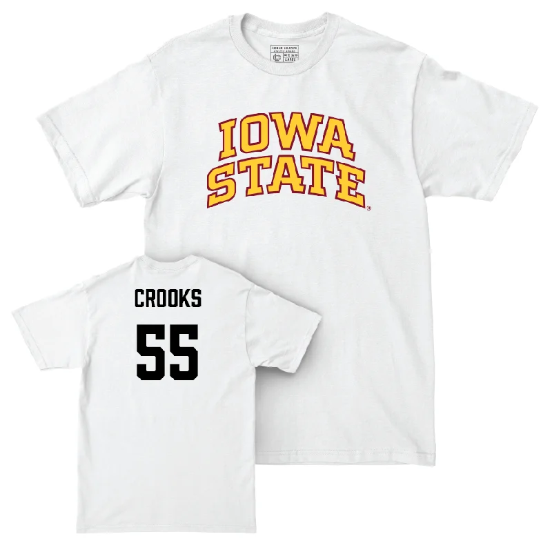 Iowa State Women's Basketball White Comfort Colors Tee - Audi Crooks