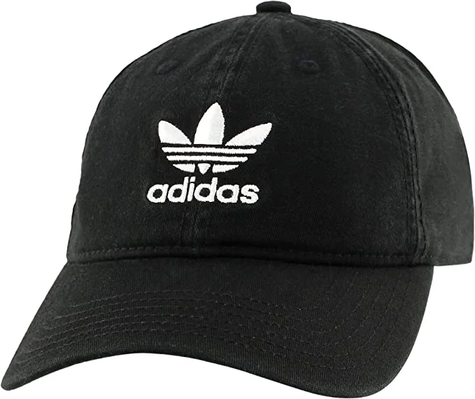 (ADID-BH7137) Adidas Originals Relaxed Strapback Hat [black/white]