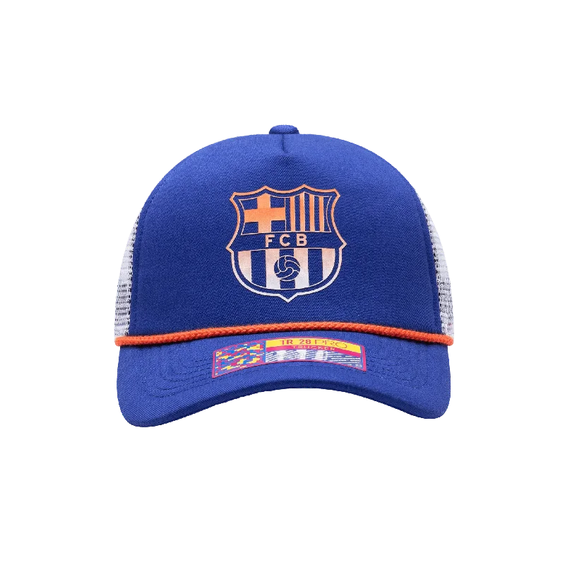 Fan Ink Barcelona Serve Trucker Snapback Hat