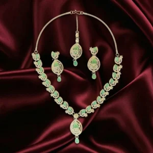 Emerald Radiance Necklace Set