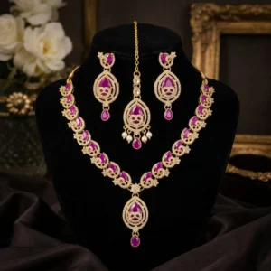 Magenta Majesty Necklace Set